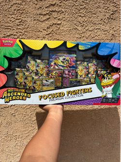 Pokémon Mega Evolution Ascended Heroes Focused Fighters Premium Collection