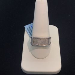 Gold 10k Diamond Ring New 