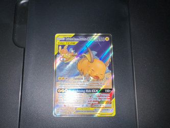 Raichu & Alolan Raichu GX 221/236 Unified Minds Alt Art