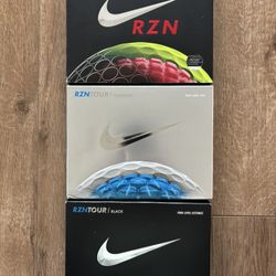 Nike RZN Platinum & Black Golf Balls