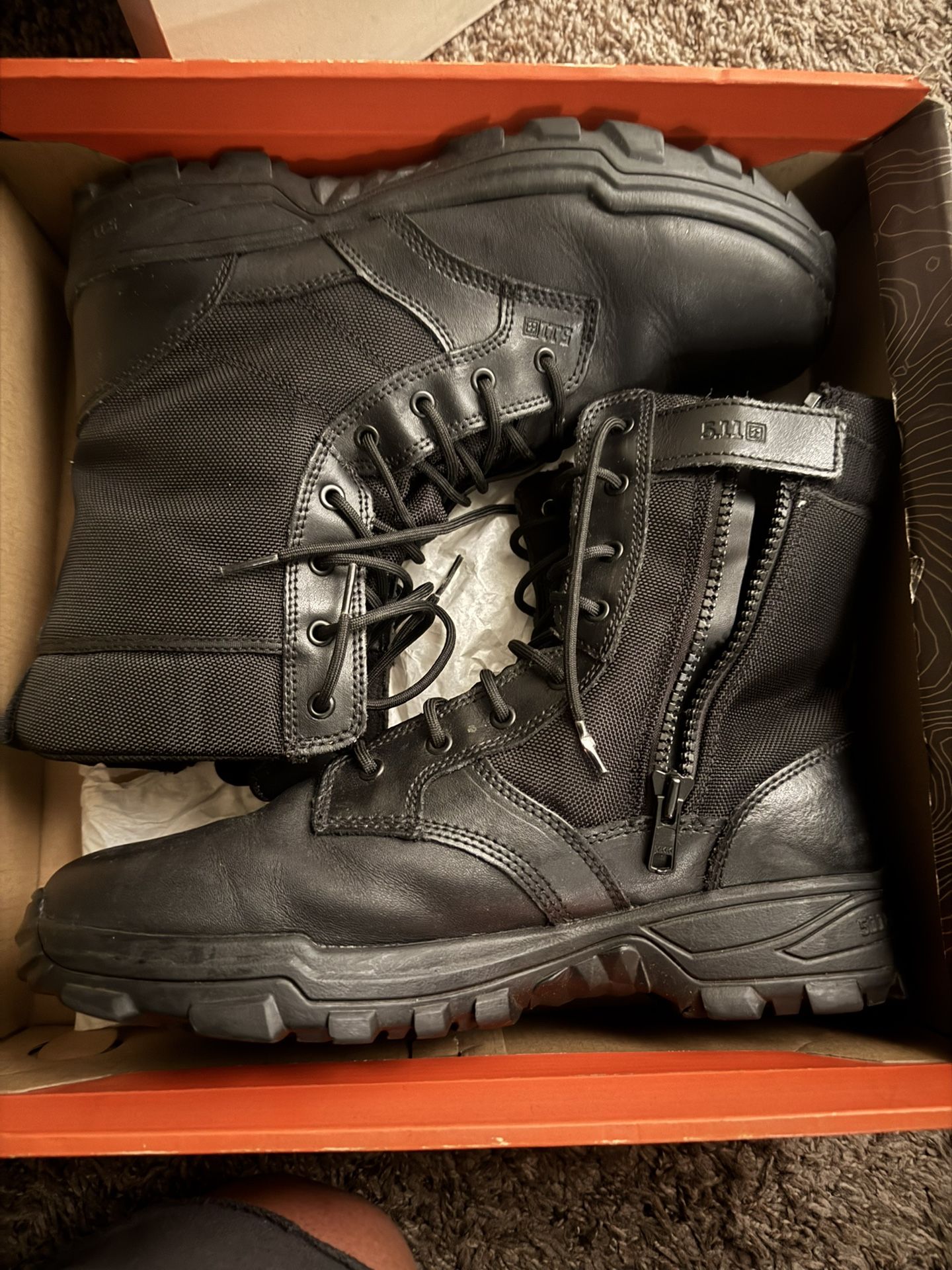 Black Boots Size 14 Men