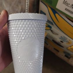 Starbucks White Tumblers 