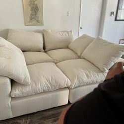 Cloud Couch Brand New Down   Feather  .Cushions 