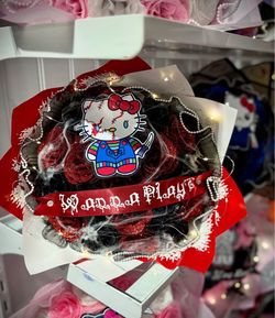 Hello Kitty Horror Themed Decorative Bouquet