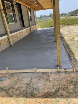 patios De Sementó Barrido 