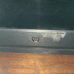 Flat Screen TV With Remote Maybe 32 Inches