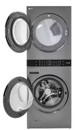 LG WashTower 4.5 cu ft Washer + 7.4 cu ft Electric Dryer - Single Unit