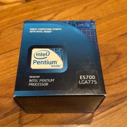 intel pentium E5700