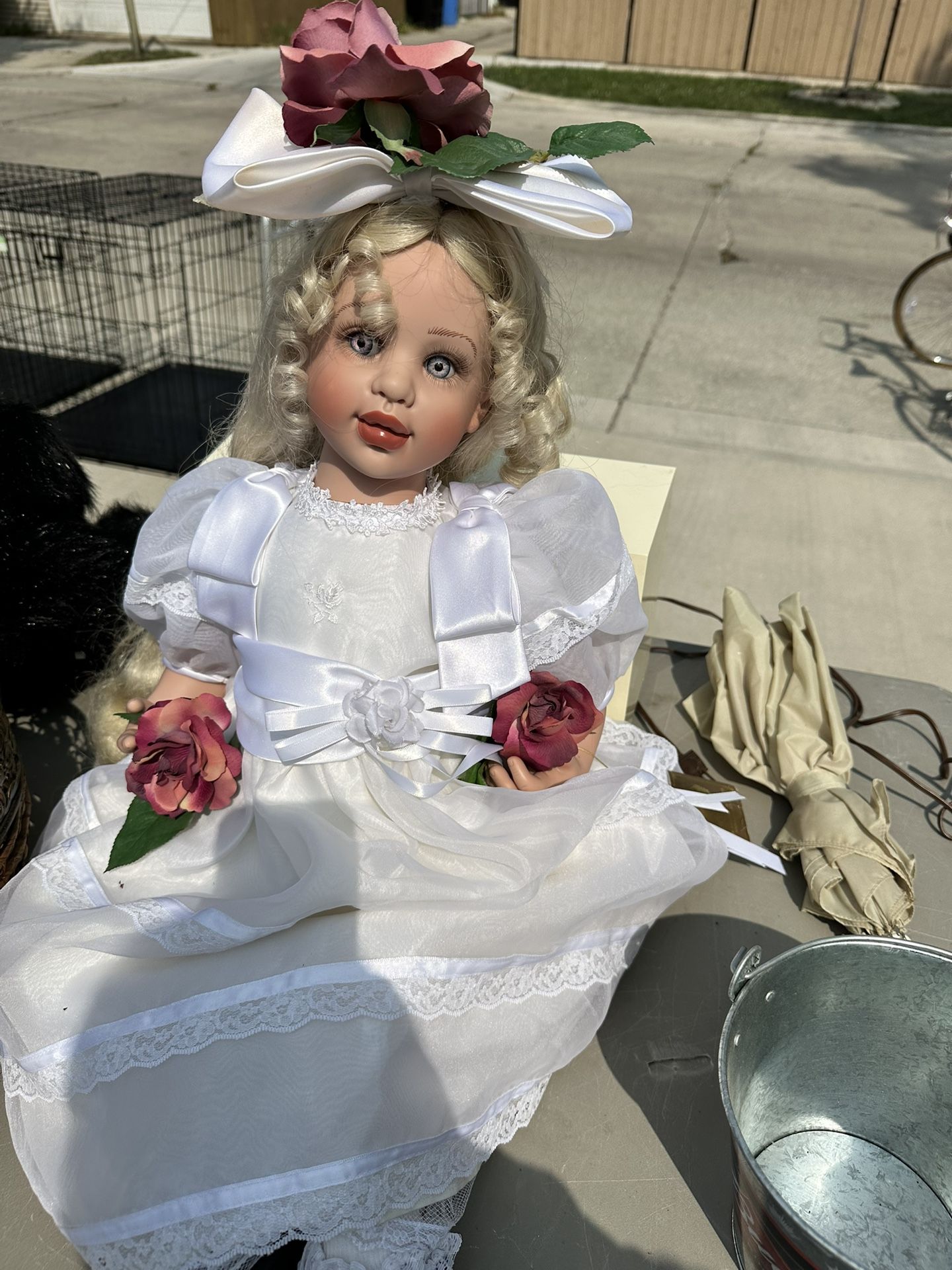 Porcelain Collectible Doll $100 Have Large Collection At Discount Prices