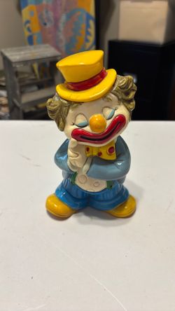 Clown coin bank vintage