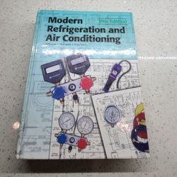 Modern Refrigeration And Air-conditioning Book
