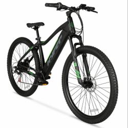 Hyper Bicycles 29" 36V Class 2 Electric Mountain Bike, 350W Motor, Adult Ages 14+, Black