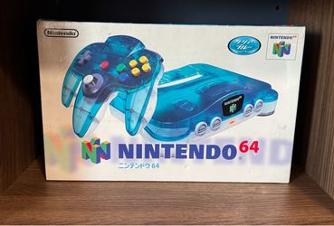 Nintendo 64 N64 Ice Blue Console (Region Free)