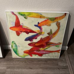 BKB Abstract Koi Painting (low ballers welcome)