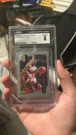 1998 upper deck MJ Stickers Micheal Jordan