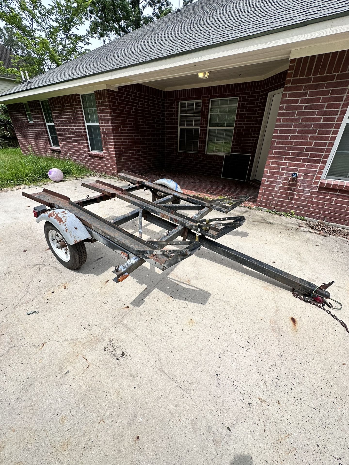 3 Rail Motorcycle/Dirt Bike Trailer