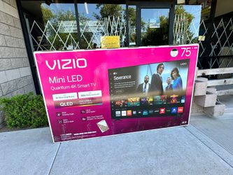 FATHER’S DAY TV SALE!!! 75" Vizio 4K QLED Mini LED HDR Smart VQM75C-10