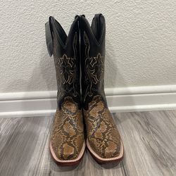 J.B. Dillon Cowboy Boots -Python Snake Skin