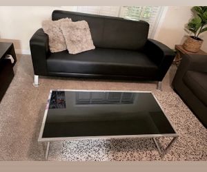 Sofas and side tables