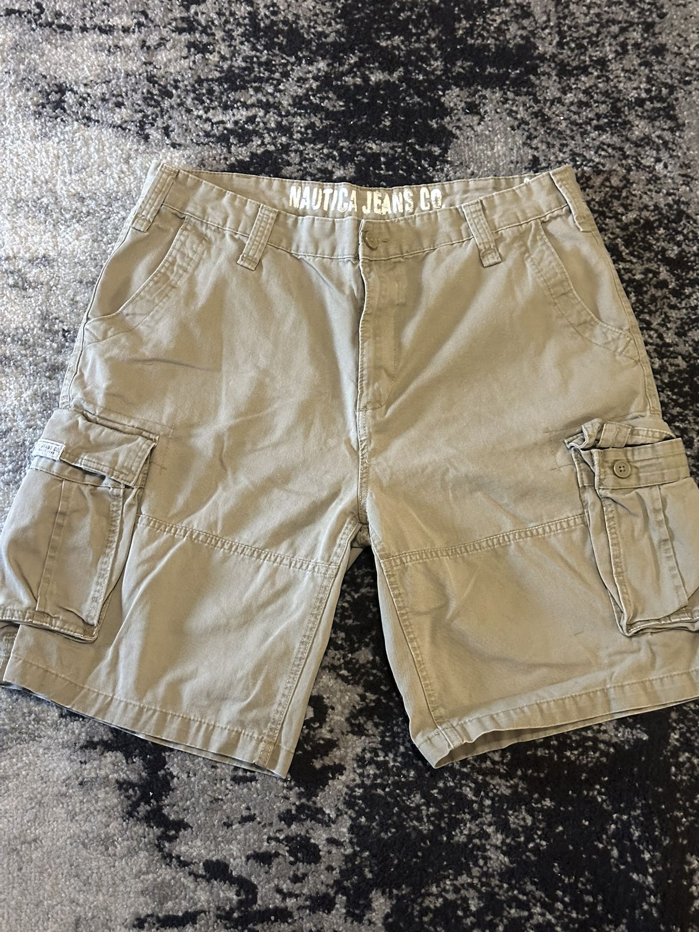 Nautical Jeans Co. Men’s Cargo Shorts 38” Khaki