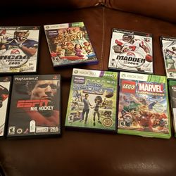 games ps2 and xbox 360