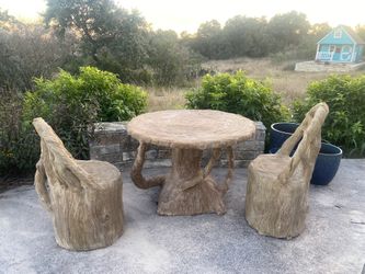 Outdoor Faux Bois Furniture 
