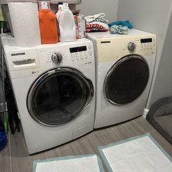Samsung Front Load Washer and Dryer Set 