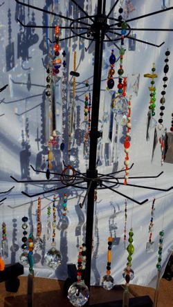 New Beautiful crystal and glass suncatchers/ rainbow makers. I have over 100 made.$8 each