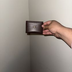 Brown Coach Bag, and Cards Holder