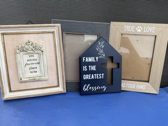 Gallery Walmart Decorative Wood MDF Picture Frames Family Love Modern Farmhouse