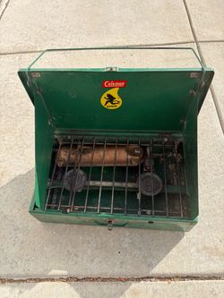 Vintage Coleman Two-Burner Camp Stove $20 cash