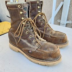 Mens Thorogood Work Boots Size 8.5 D