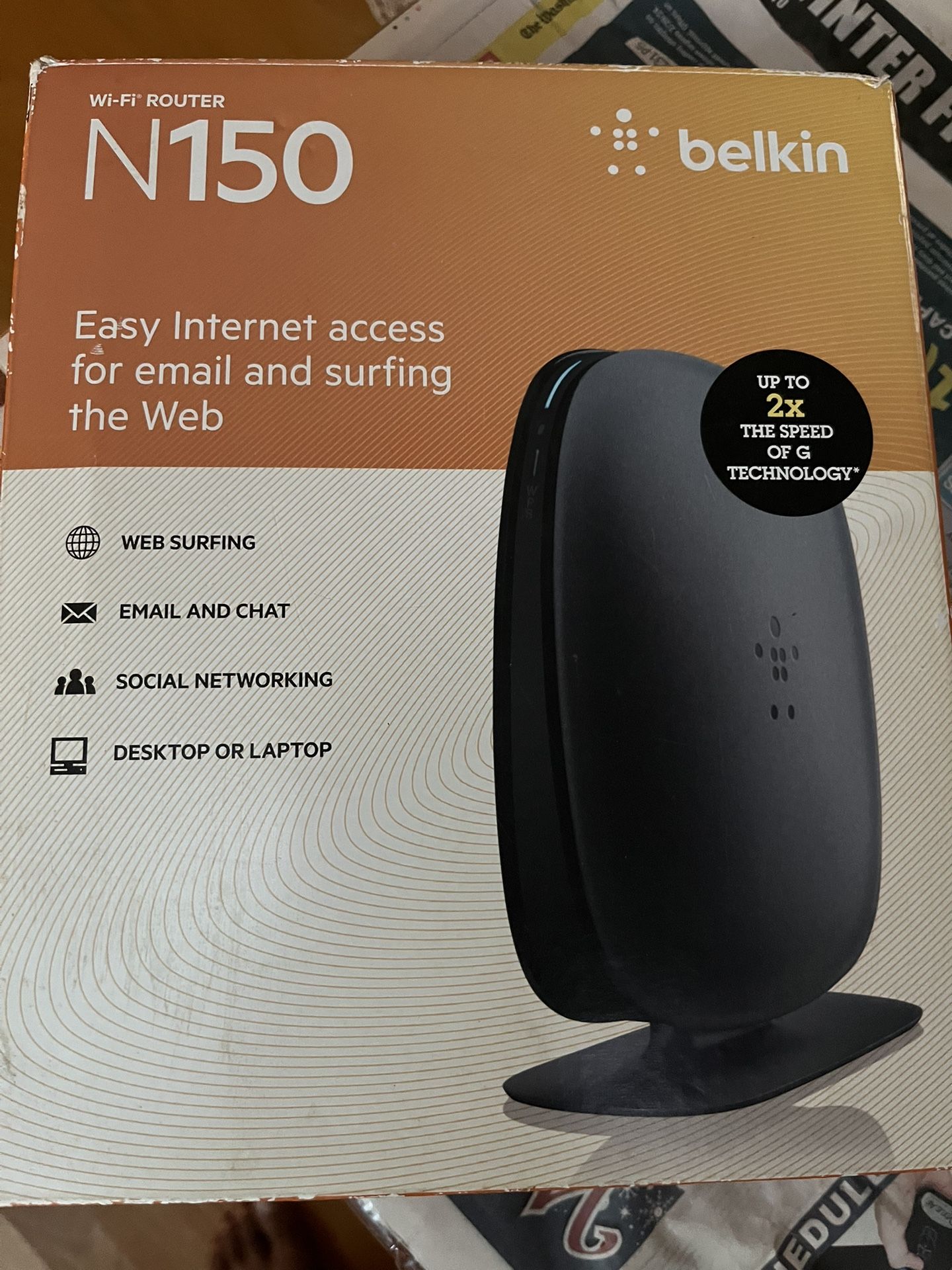 N150 Belkin Router 2.4 Ghz