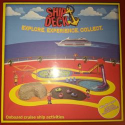 SHIP DECK CRUISE SHIP ACTIVITIES BOARD GAME 

