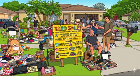 MASSIVE Yard Sale