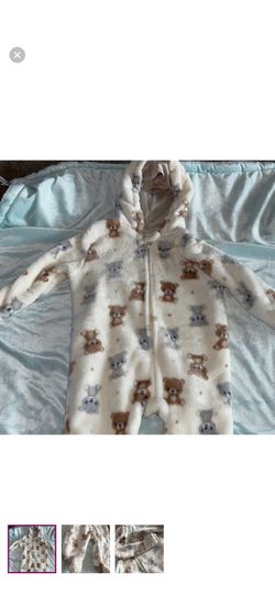 Baby Gear Teddy Bear Baby Onesie