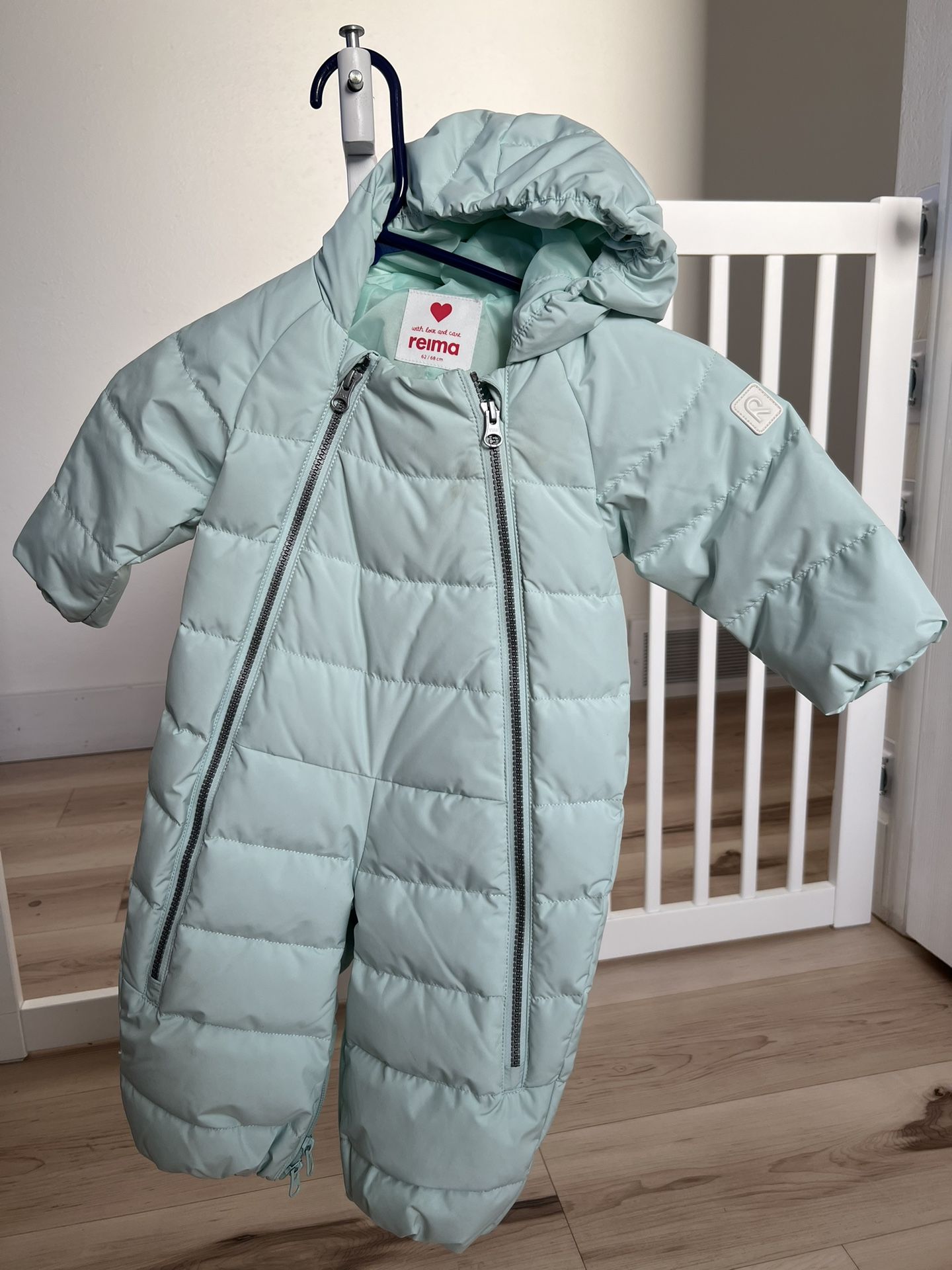 Full Body Snow Shell - Sage Green - 6-12 Months