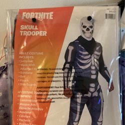 Skull Trooper Costume Size Large Adult