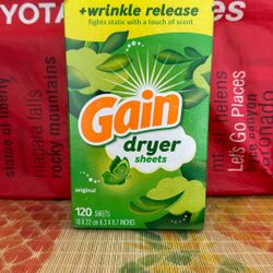 Gain Dryer Sheets - Original Scent 