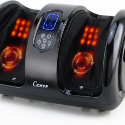 Foot & Calf Massager with Air Compression and Heat – Brand New