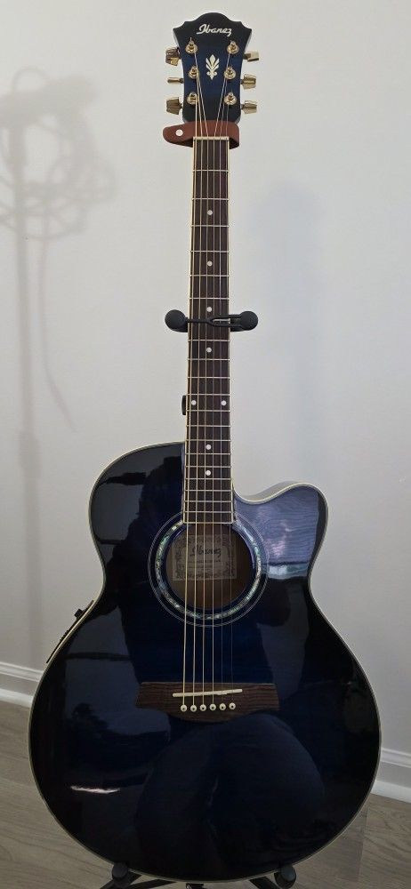 Ibanez Acoustic-Electric Guitar & Marshall Amp