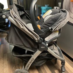5 Piece Chicco Car Seat Set!!