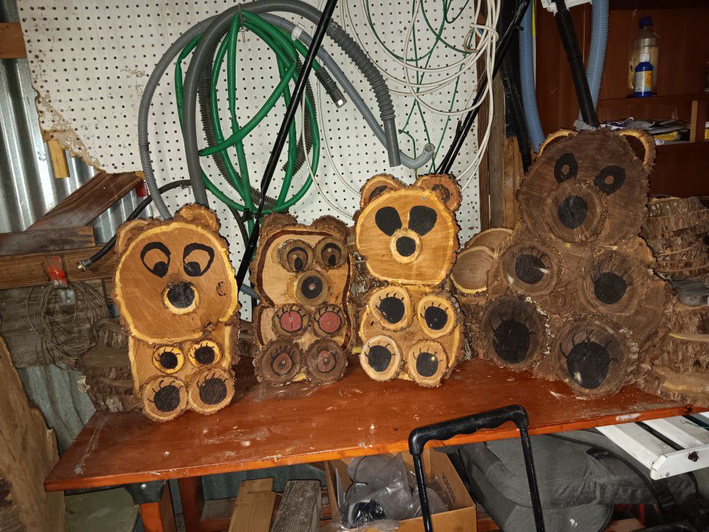 Teddy bears. For sale.