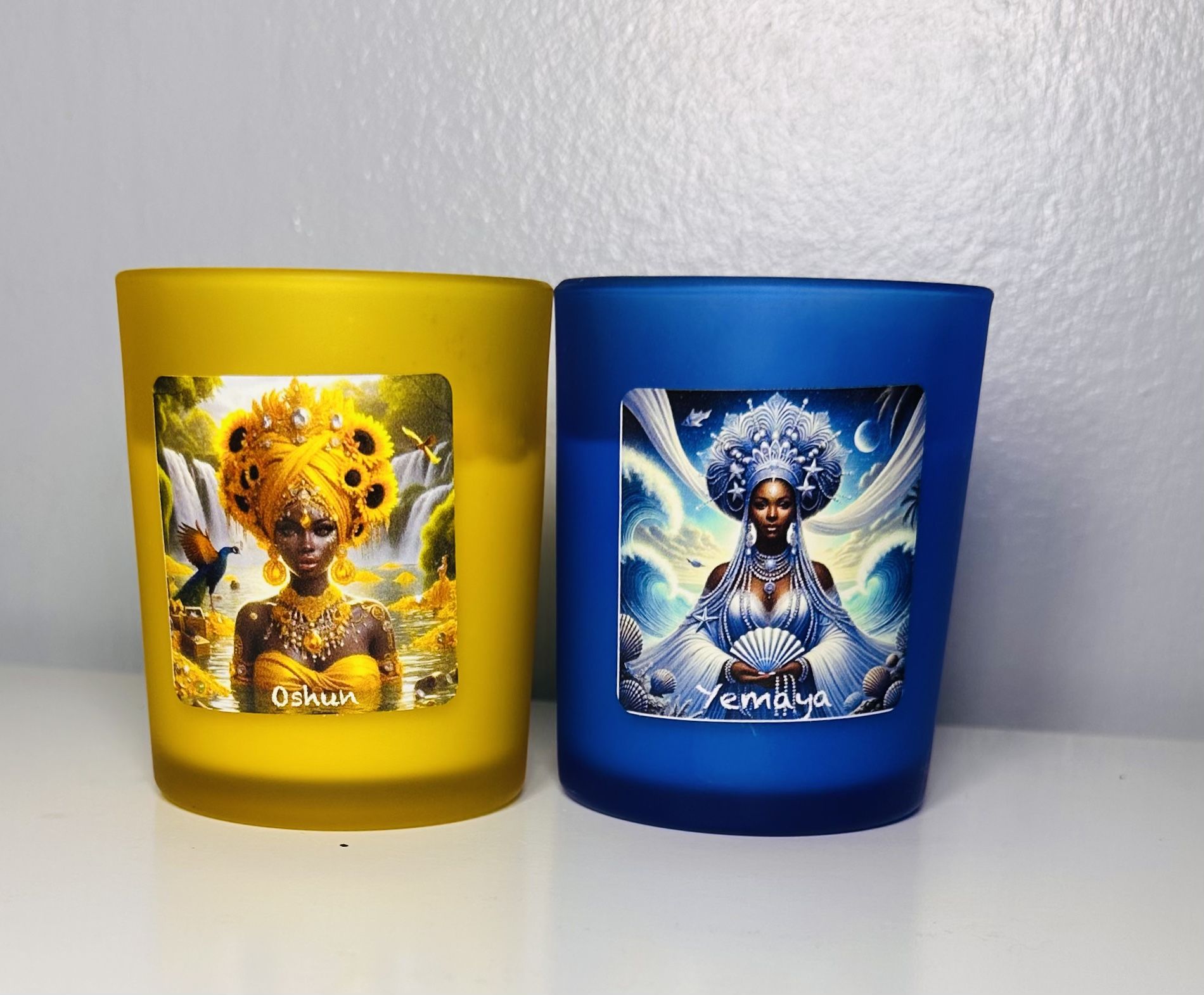 Candles Oshum & Yemaya Velas