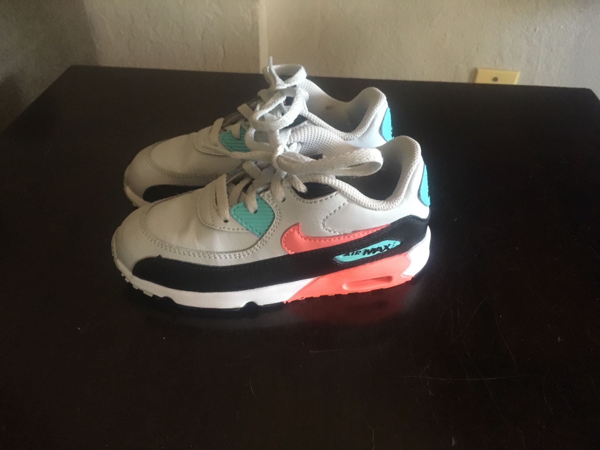 NIKE Air Max 90 LTR (td) Toddler 833379-013 Size 10c