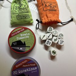 Two Rory’s Story Cubes for Kids, Brain Teasers, & 20 Questions