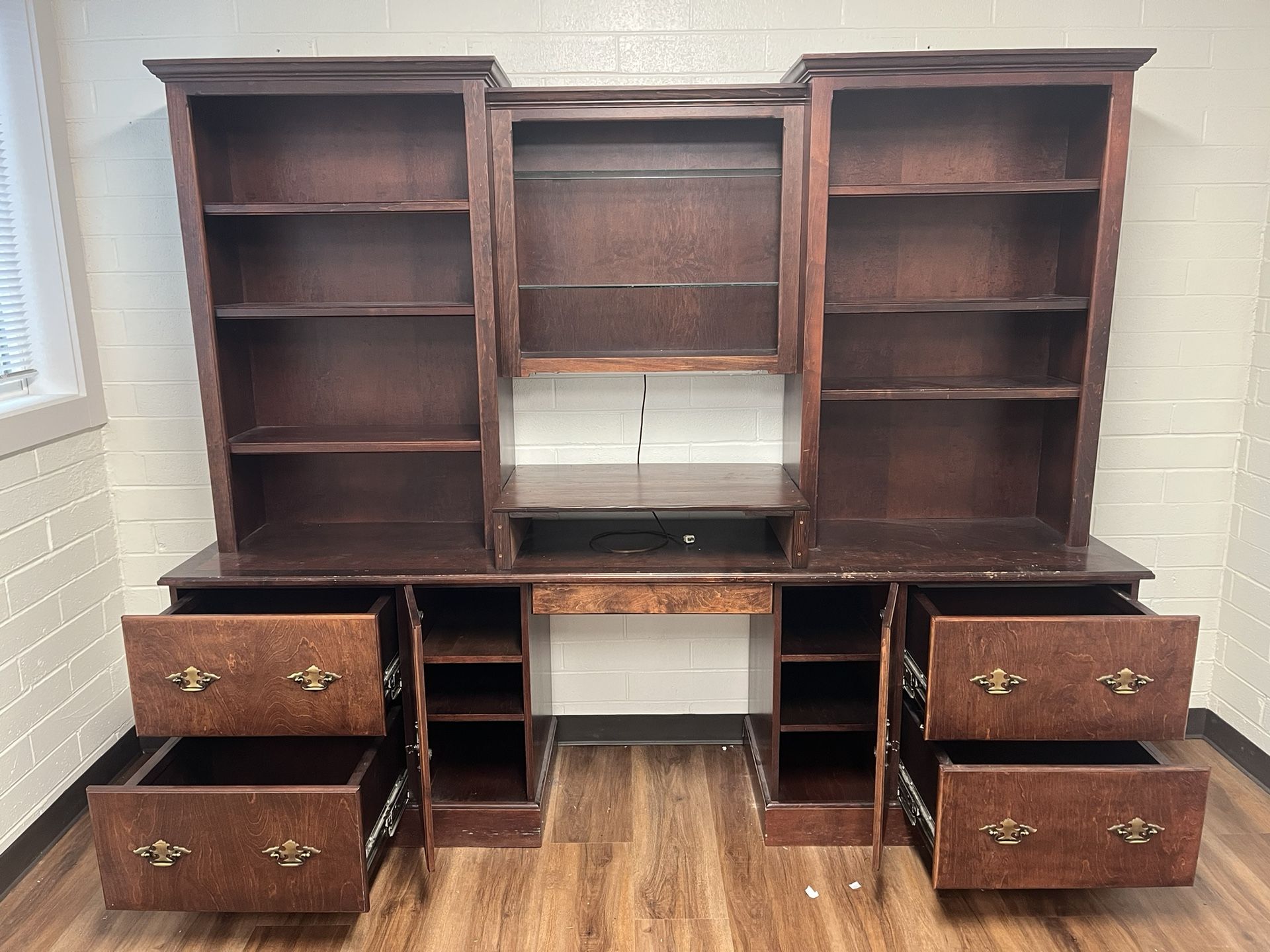 Office hutch for home or business office