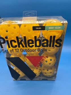 Wild side pickleball balls set