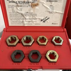 Snap On Tools Rethreading Set RD-7