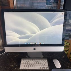 APPLE MAC 27 INCH JUMBO COMPUTER